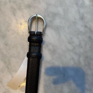 Men's Suitsupply Black Leather Belt